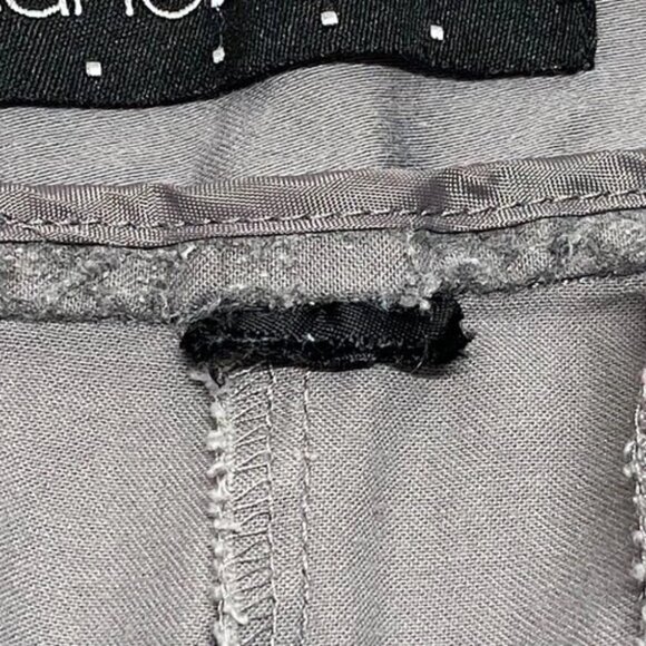 Lane Bryant Capri Pants Women's 16 Gray Cotton Stretch Comfort Casual Mid Rise - Picture 9 of 12